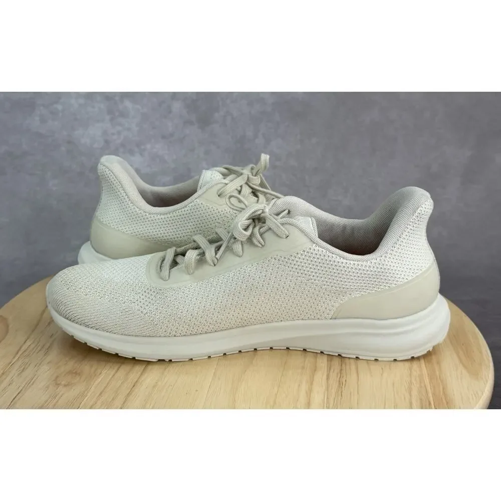 Oliver Cabell “Step 1” Low Top Sneakers Cream Beige Men Size 9